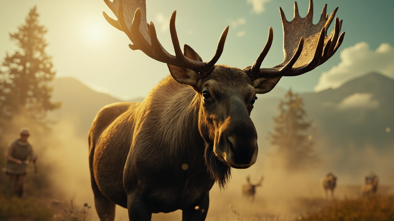 Moose on the loose