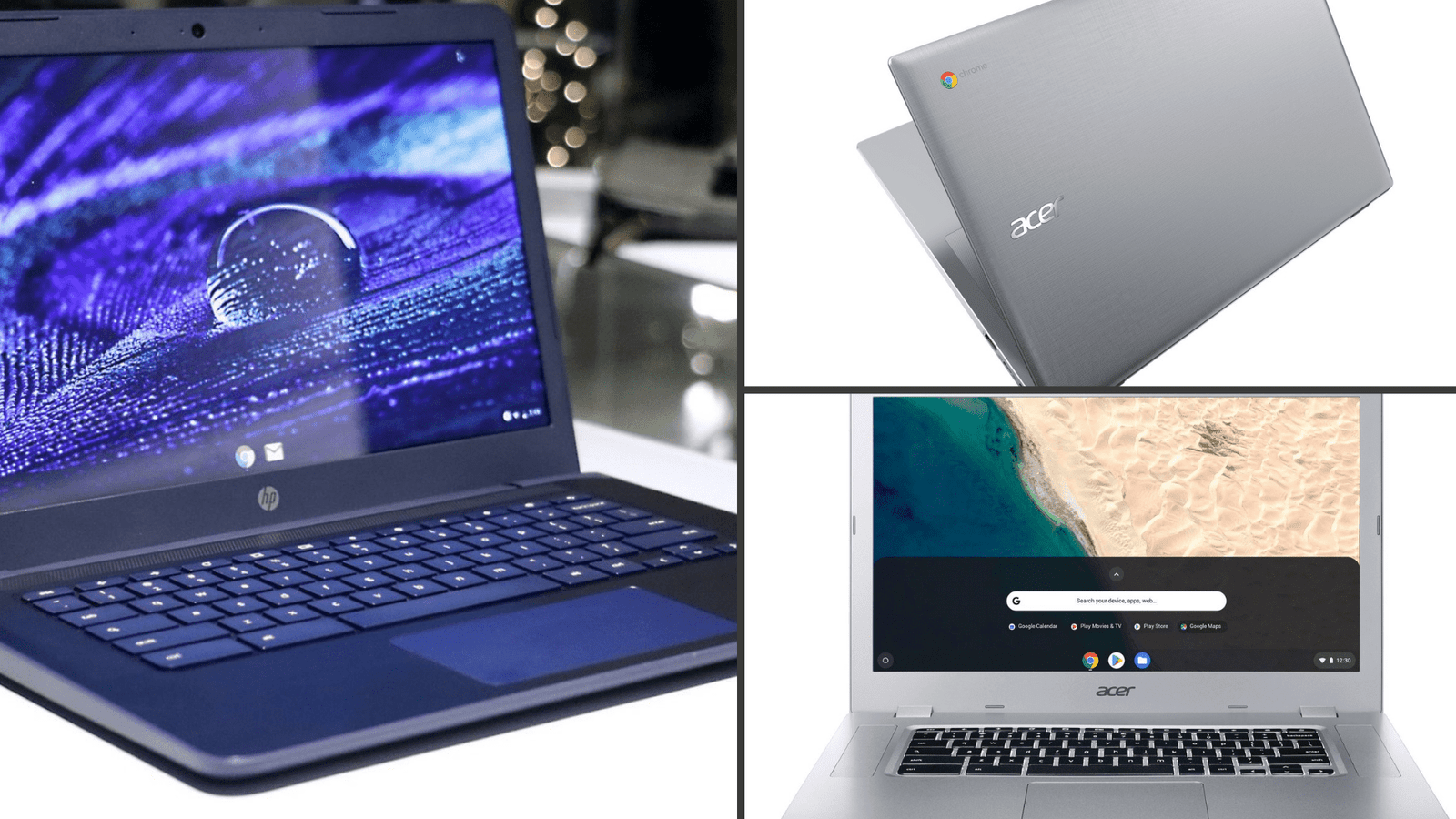 AMD Chromebooks Acer HP