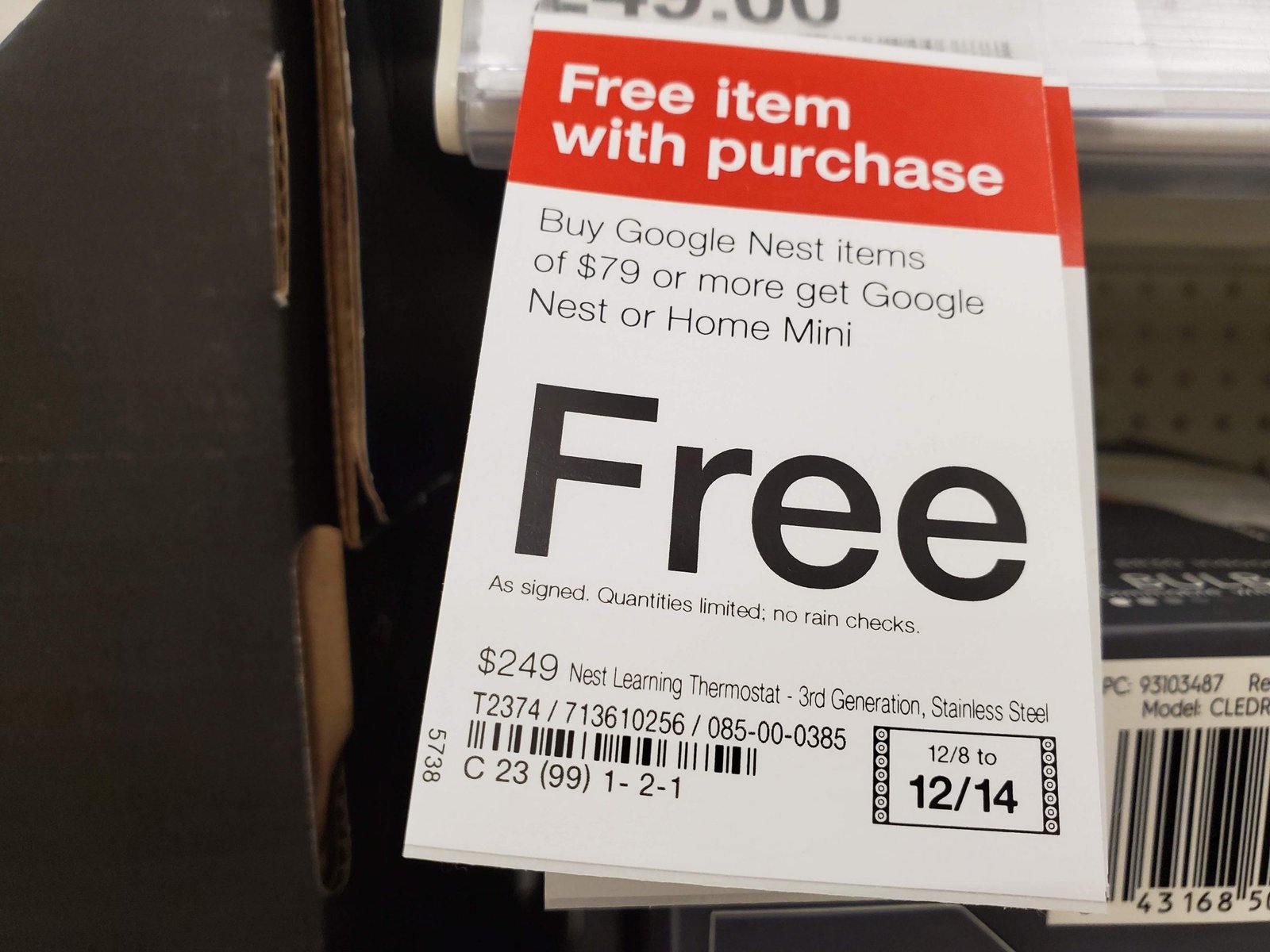 Free Nest Hub or Nest Mini at Target